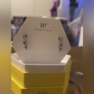 BP Silver and Pink Delicate Earrings